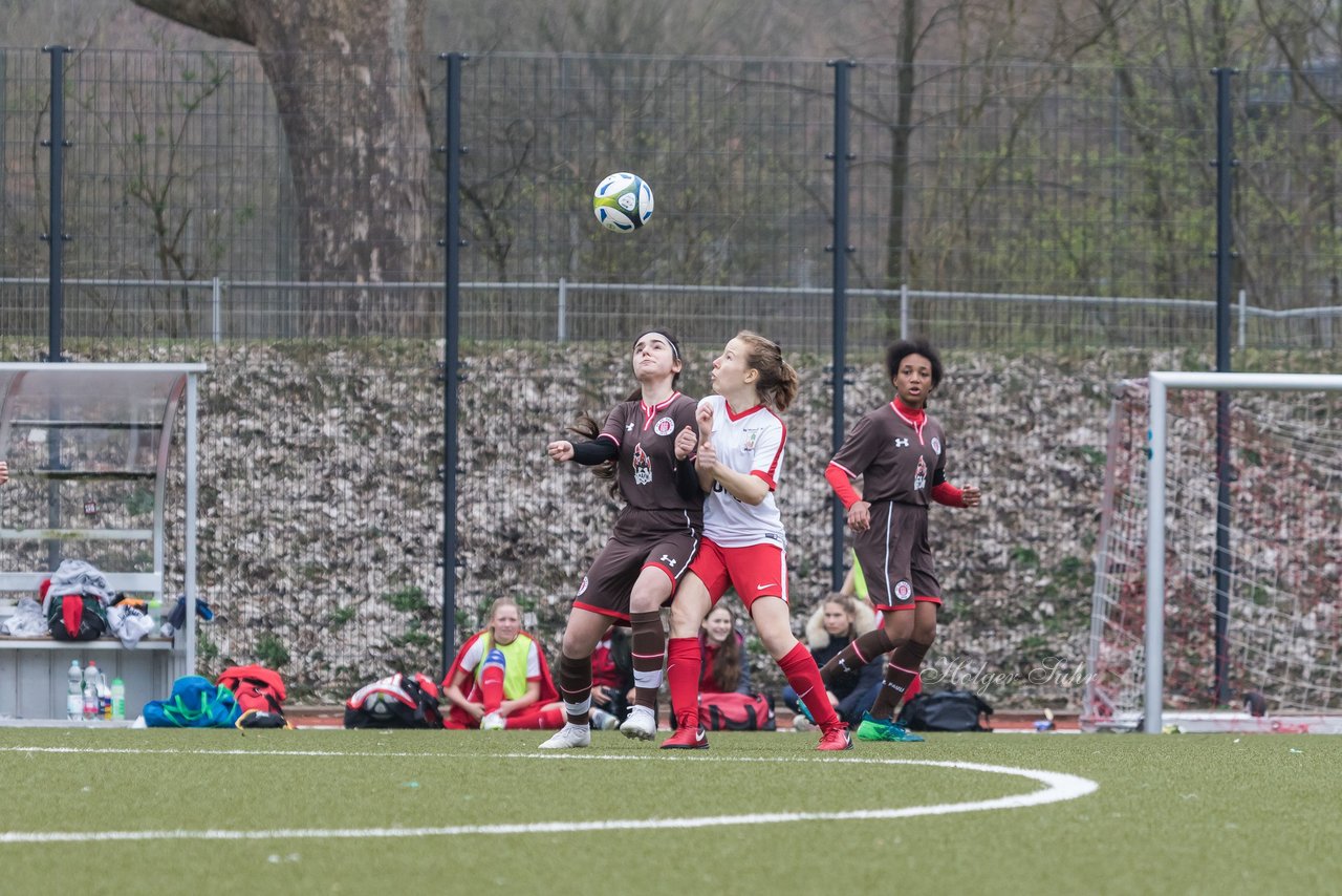 Bild 161 - B-Juniorinnen Walddoerfer - St.Pauli : Ergebnis: 4:1